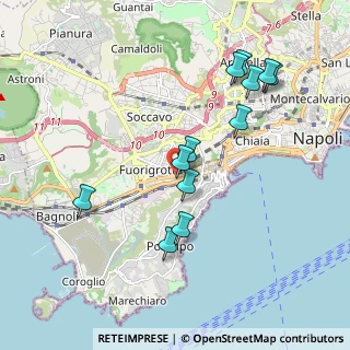 Mappa Via De Lorenzo, 80125 Napoli NA, Italia (2.0625)