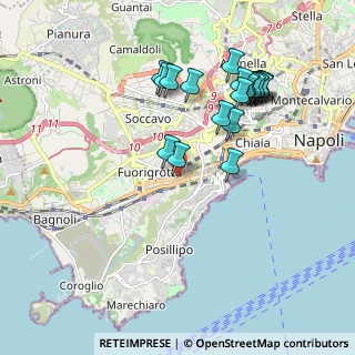 Mappa Via, 80125 Napoli NA, Italia (2.091)