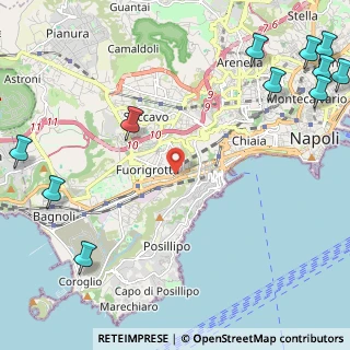 Mappa Via, 80125 Napoli NA, Italia (3.81636)