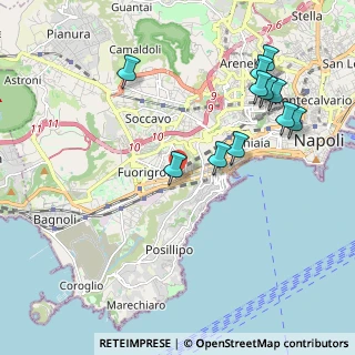 Mappa Via, 80125 Napoli NA, Italia (2.38182)