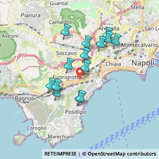Mappa Via, 80125 Napoli NA, Italia (1.75429)
