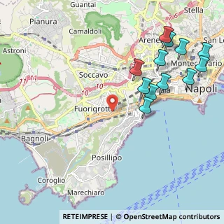 Mappa Via, 80125 Napoli NA, Italia (2.62333)