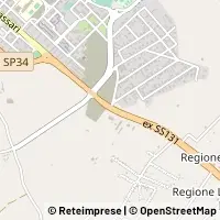 Map Porto Torres
