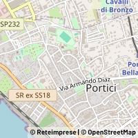 Map Portici