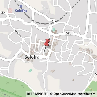 Mappa Via Aldo Moro, 11, 83029 Solofra, Avellino (Campania)