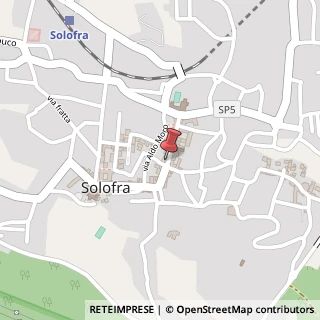 Mappa Via Felice de Stefano, 83029 Solofra AV, Italia, 83029 Solofra, Avellino (Campania)
