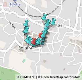 Mappa Via Aldo Moro, 83029 Solofra AV, Italia (0.134)