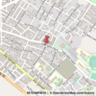 Mappa Via Antonelli, 2, 07046 Porto Torres, Sassari (Sardegna)