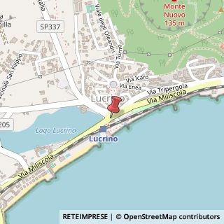 Mappa Via Miliscola, 173A, 80078 Pozzuoli, Napoli (Campania)