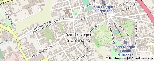 Mappa San Giorgio a Cremano