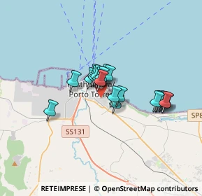 Mappa Via Piemonte, 07046 Porto Torres SS, Italia (2.504)