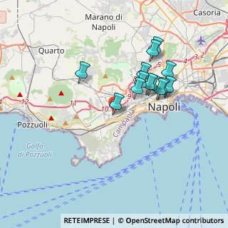 Mappa Via Gabriele Rossetti, 80125 Napoli NA, Italia (3.44385)
