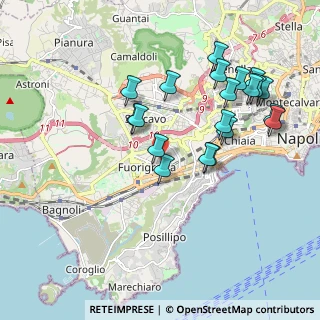 Mappa Via Gabriele Rossetti, 80125 Napoli NA, Italia (2.113)