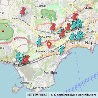 Mappa Via Gabriele Rossetti, 80125 Napoli NA, Italia (2.567)