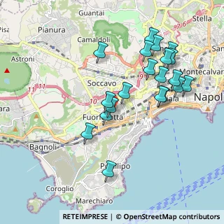 Mappa Via Gabriele Rossetti, 80125 Napoli NA, Italia (2.075)