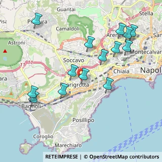 Mappa Via Gabriele Rossetti, 80125 Napoli NA, Italia (2.33357)