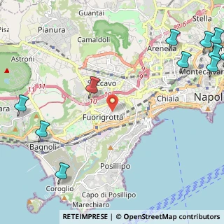 Mappa Via Gabriele Rossetti, 80125 Napoli NA, Italia (3.79545)