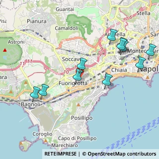 Mappa Via Gabriele Rossetti, 80125 Napoli NA, Italia (2.39909)