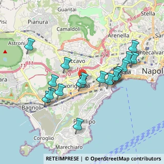 Mappa Via Gabriele Rossetti, 80125 Napoli NA, Italia (1.97611)