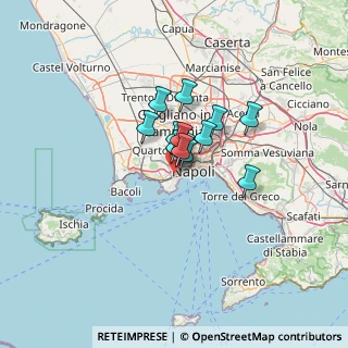 Mappa Via Gabriele Rossetti, 80125 Napoli NA, Italia (7.57308)