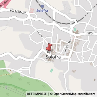 Mappa Via Regina Margherita, 6, 83029 Solofra, Avellino (Campania)
