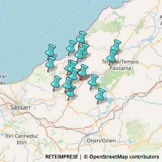 Mappa Via Edmondo de Amicis, 07034 Perfugas SS, Italia (10.75647)