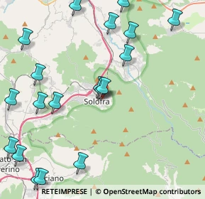 Mappa Via Sorbo Sottano, 83029 Solofra AV, Italia (5.9225)