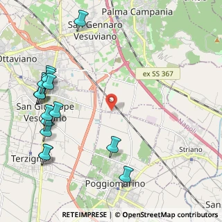 Mappa Via Pianillo, 80040 San Giuseppe Vesuviano NA, Italia (3.02625)