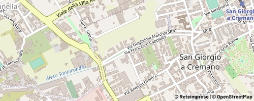 Mappa San Giorgio a Cremano