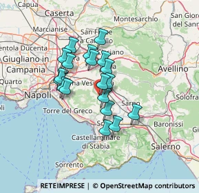 Mappa Parco Nazionale del Vesuvio, 80047 San Giuseppe Vesuviano NA, Italia (10.95)