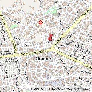 Mappa Viale Regina Margherita, 17, 70022 Altamura, Bari (Puglia)