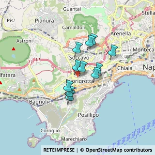 Mappa Via Luigi Tansillo, 80125 Napoli NA, Italia (1.26909)
