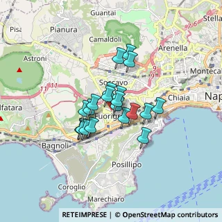 Mappa Via Luigi Tansillo, 80125 Napoli NA, Italia (1.2065)