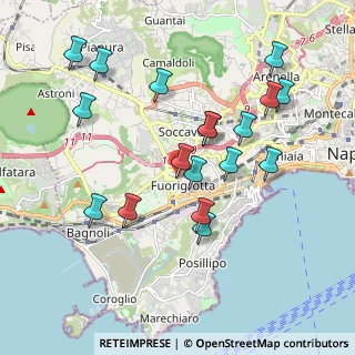 Mappa Via Luigi Tansillo, 80125 Napoli NA, Italia (2.08333)