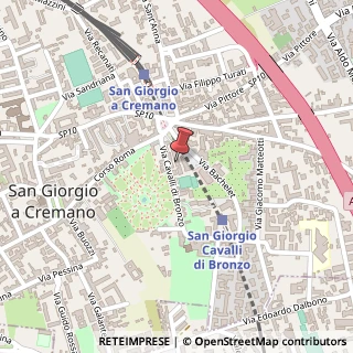 Mappa Via Cavalli di Bronzo, 21, 80046 San Giorgio a Cremano, Napoli (Campania)