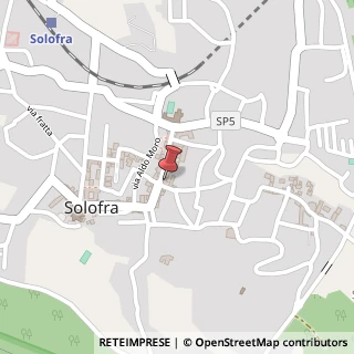 Mappa Via Felice de Stefano, 4, 83029 Solofra, Avellino (Campania)