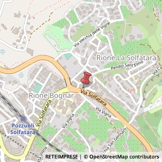 Mappa Via Solfatara, 97, 80078 Pozzuoli, Napoli (Campania)