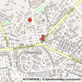Mappa Piazza Unità D'Italia, 12, 70022 Altamura, Bari (Puglia)
