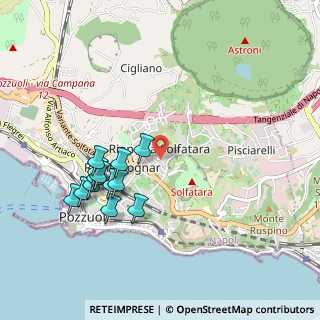 Mappa Traversa Coste D'Agnano II, 80078 Pozzuoli NA, Italia (1.03462)