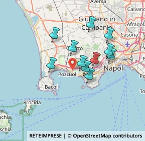 Mappa Traversa Coste D'Agnano II, 80078 Pozzuoli NA, Italia (6.06364)