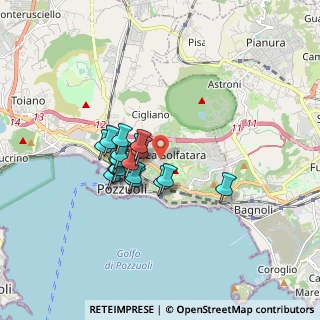 Mappa Traversa Coste D'Agnano II, 80078 Pozzuoli NA, Italia (1.32167)