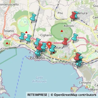 Mappa Traversa Coste D'Agnano II, 80078 Pozzuoli NA, Italia (2.0735)
