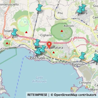 Mappa Traversa Coste D'Agnano II, 80078 Pozzuoli NA, Italia (3.01)