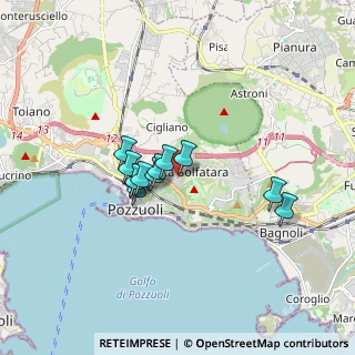 Mappa Traversa Coste D'Agnano II, 80078 Pozzuoli NA, Italia (1.315)