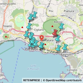 Mappa Traversa Coste D'Agnano II, 80078 Pozzuoli NA, Italia (1.726)