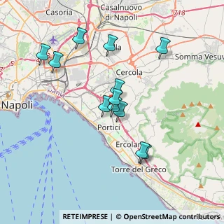 Mappa Via Giacomo Matteotti, 80046 San Giorgio a Cremano NA, Italia (3.53)