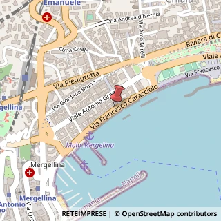 Mappa Via Francesco Caracciolo, 26, 80122 Napoli, Napoli (Campania)