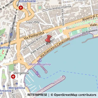 Mappa Viale Antonio Gramsci, 11, 80122 Napoli, Napoli (Campania)