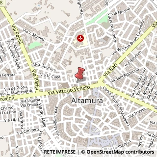 Mappa Via Giosuè Carducci, 29, 70022 Altamura, Bari (Puglia)