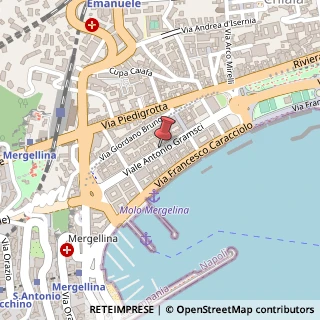 Mappa Viale Antonio Gramsci, 16, 80122 Napoli, Napoli (Campania)